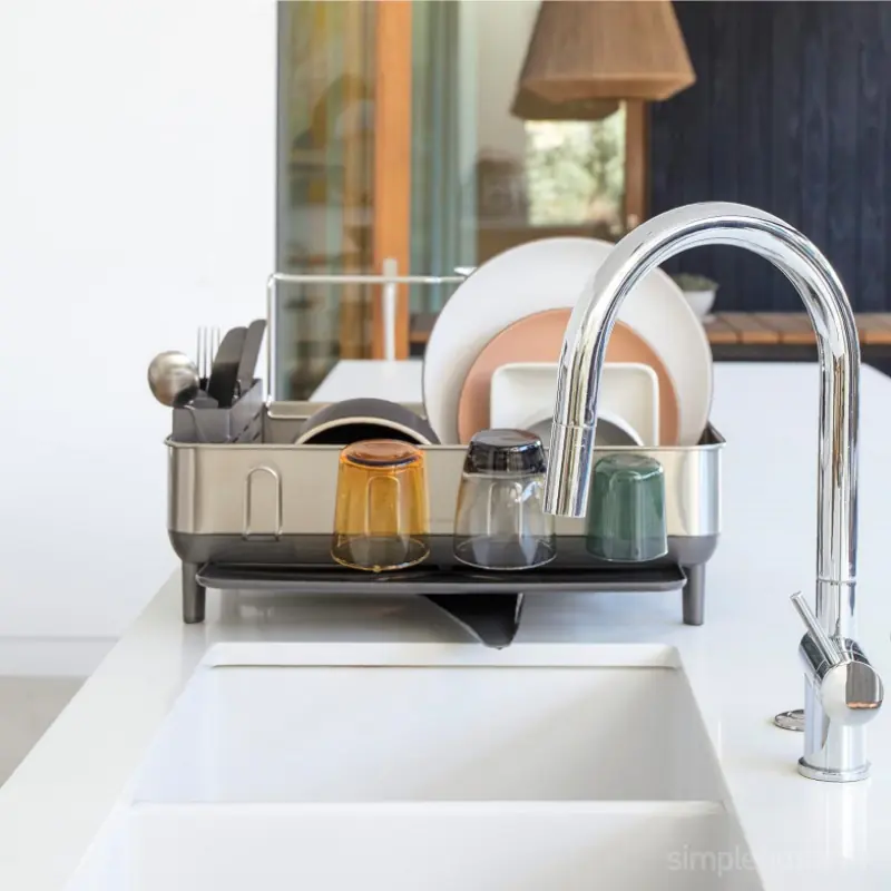 Dish Drying Rack with Swivel Spout Wholesale - AUSPACE